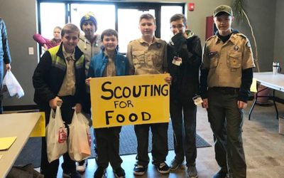 Thanks to Scouting for Food
